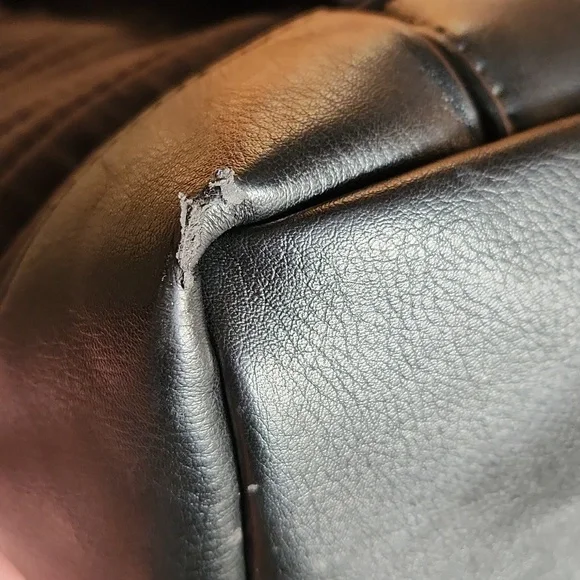 Steve Madden black extra large shoulder bag plus backpack - Picture 15 of 16